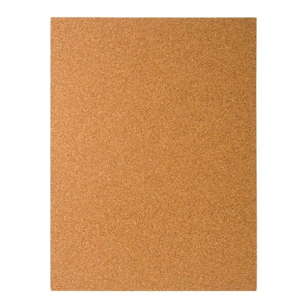 Close up of unframed cork board